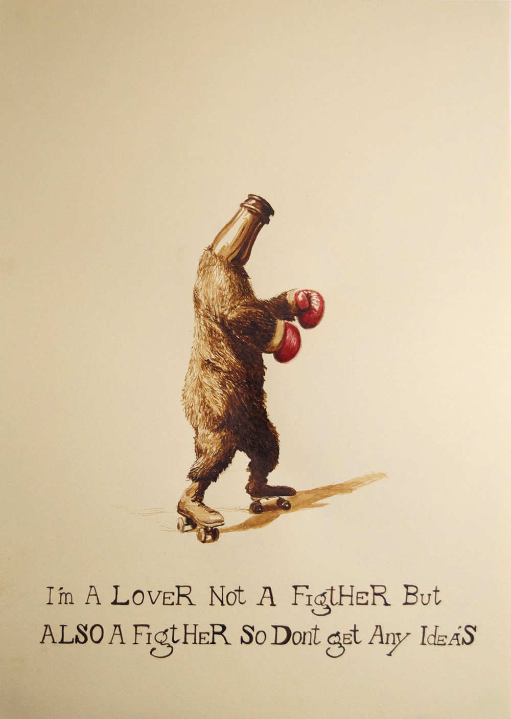 I'm A Lover Not A Fighter, But Also A Fighter So Don't Get Any Ideas